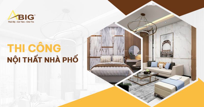 Thi công nội thất nhà phố