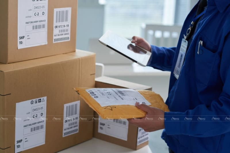 Chính sách vận chuyển và lặp đặt tại ABIG.