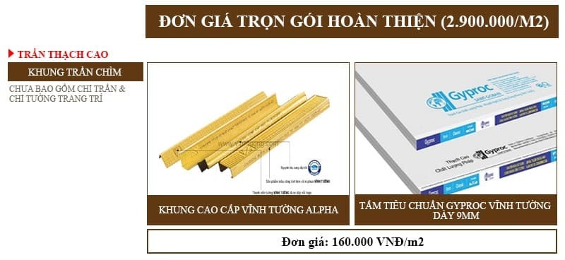 don gia tran thach cao khung tran chim 9