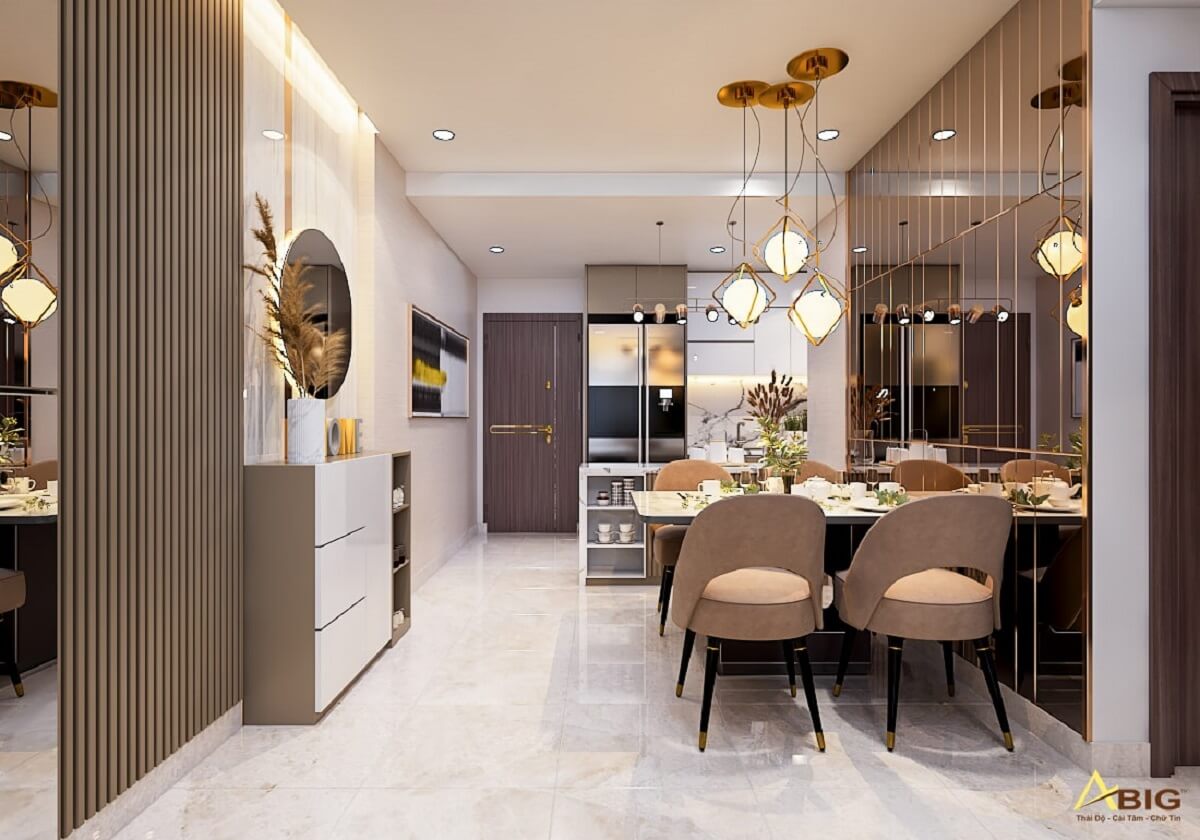 Thiết kế nội thất căn hộ chung cư Lexington Residence