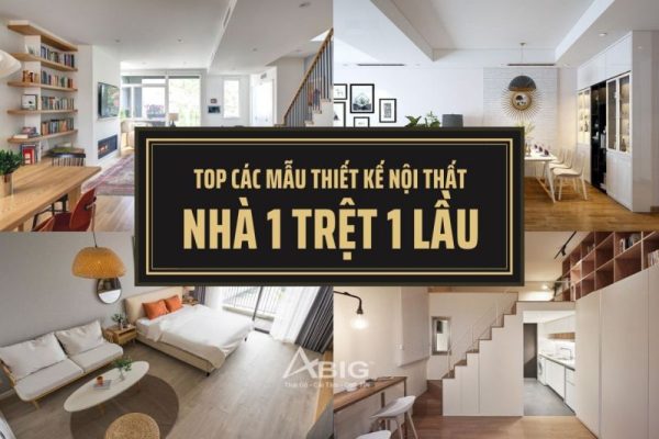 thiet ke noi that nha 1 tret 1 lau