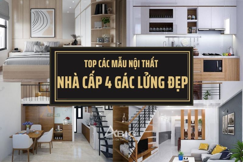 thiet ke noi that nha cap 4 co gac lung