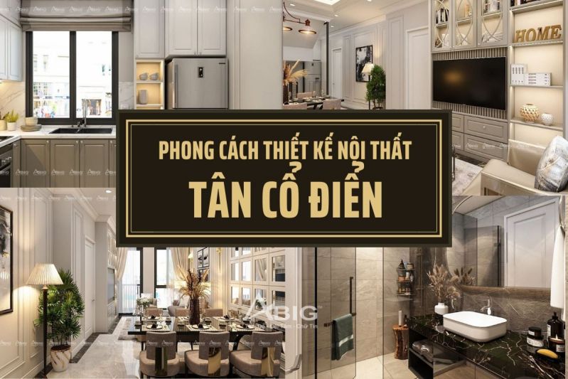 thiết kế nội thất chung cư tân cổ điển