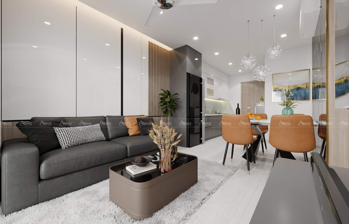 Thiết kế nội thất căn hộ chung cư Vinhomes Grand Park S7.03 57m2