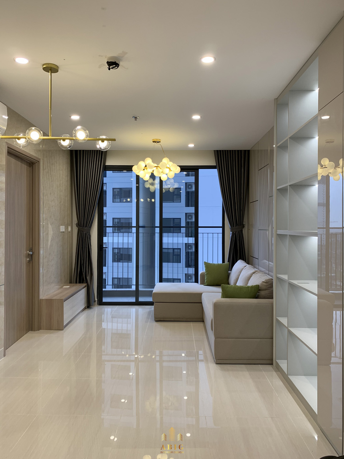 Thi công nội thất căn hộ chung cư Vinhomes Grand Park s1005 54 m2 chị Hà