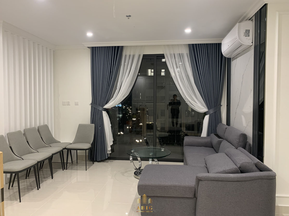 Thi công nội thất gỗ công nghiệp căn hộ Vinhomes Grand Park S803