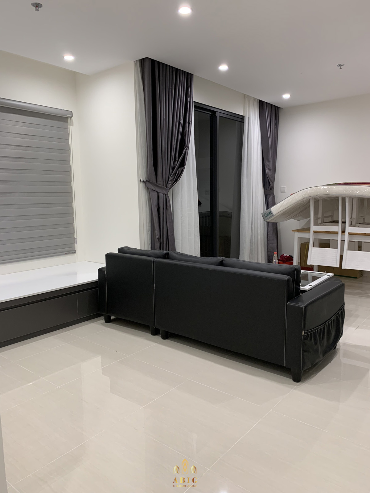 thi công nội thất gỗ công nghiệp căn hộ Vinhomes Grand Park s701